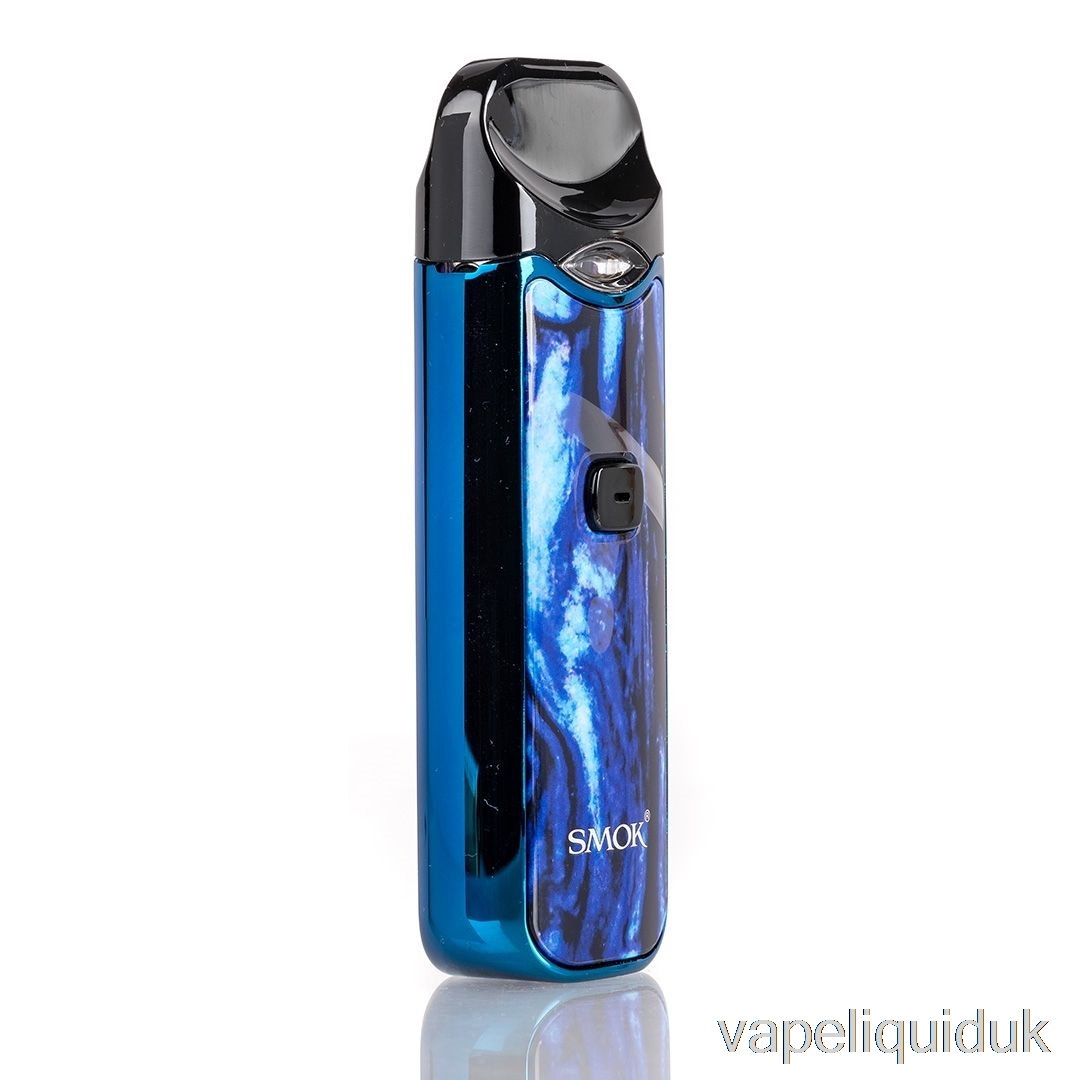 SMOK NORD 15W Pod Kit Blue / Black Resin Vape Juice
